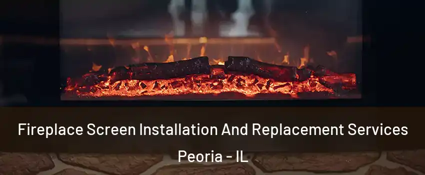  Fireplace Screen Installation And Replacement Services Peoria - IL