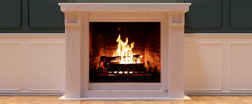 Decorative Electric Fireplace Installation in Peoria, Illinois