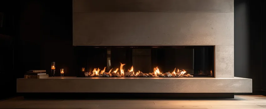 Gas Fireplace Ember Bed Design Services in Peoria, Illinois
