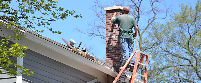 himney Crown Repair in Peoria, Illinois