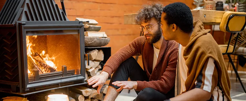 Flue Liner installation for Fireplace Metal in Peoria, IL