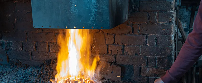 Fireplace Throat Plates Repair and installation Services in Peoria, IL