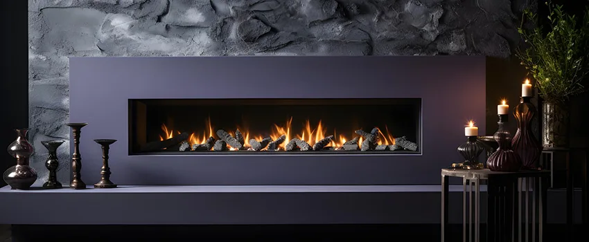 Ember Bed for Ventless Gas Fireplace in Peoria, IL